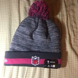 49ers breast cancer awareness beanie.